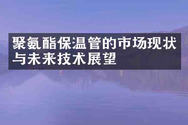 聚氨酯保温管的市场现状与未来技术展望
