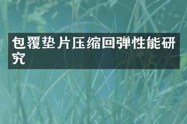 包覆垫片压缩回弹性能研究