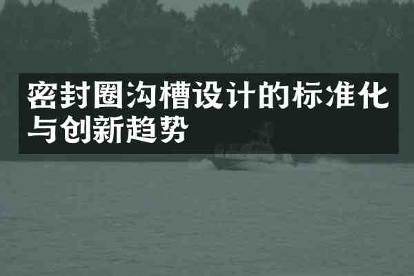 密封圈沟槽设计的标准化与创新趋势