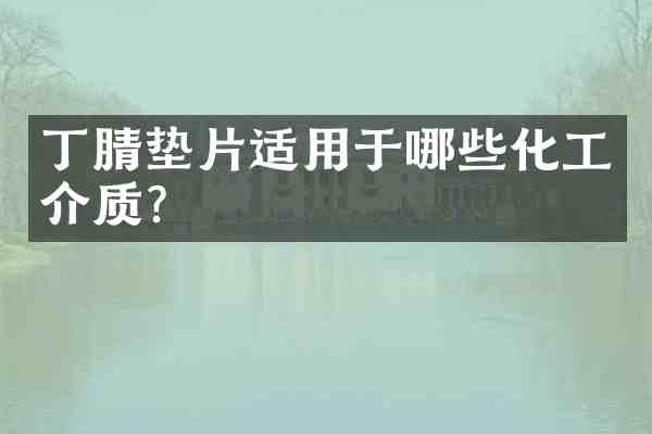 垫片适用于哪些化工介质?
