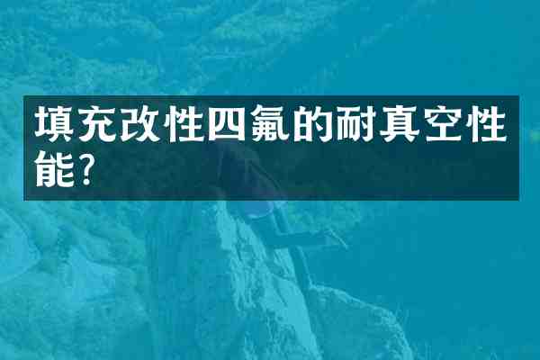 填充改性四氟的耐真空性能？
