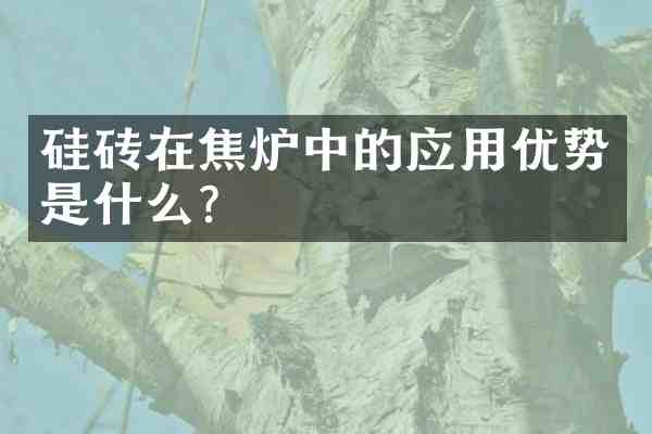 硅砖在焦炉中的应用优势是什么?