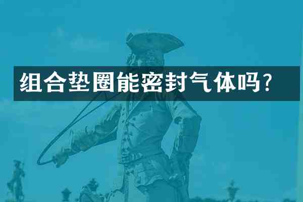 组合垫圈能密封气体吗?