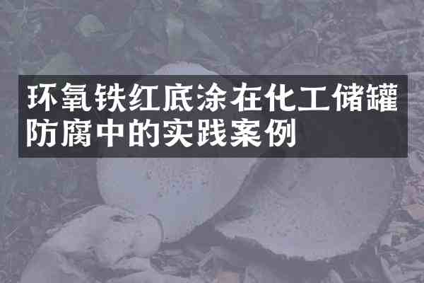 环氧铁红底涂在化工储罐防腐中的实践案例