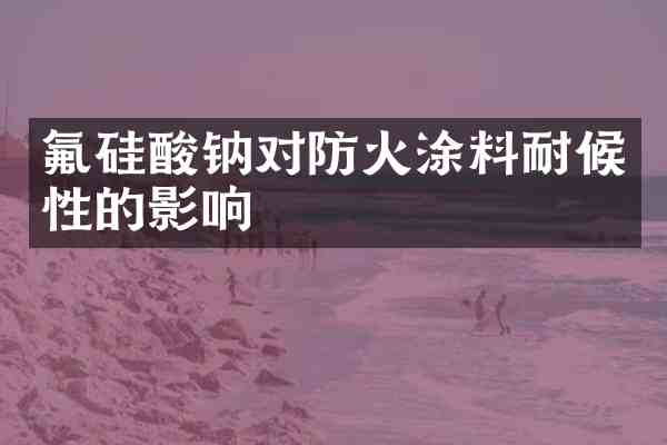 氟硅酸钠对防火涂料耐候性的影响