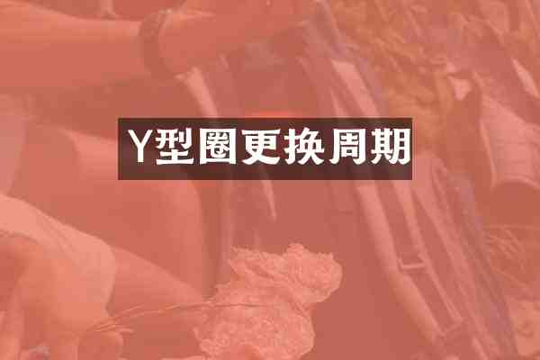 Y型圈更换周期