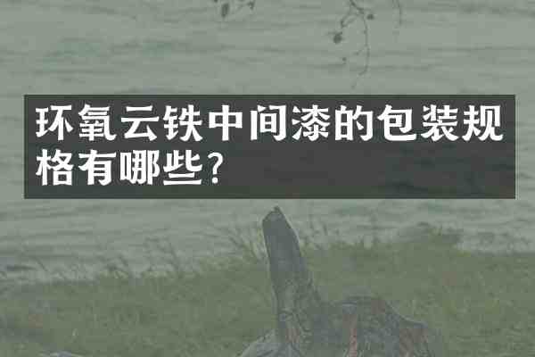 环氧云铁中间漆的包装规格有哪些?