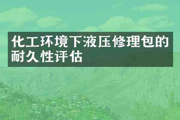 化工环境下液压修理包的耐久性评估