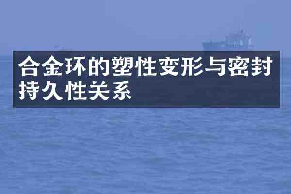 合金环的塑性变形与密封持久性关系