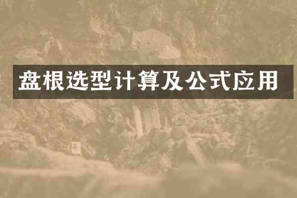 盘根选型计算及公式应用