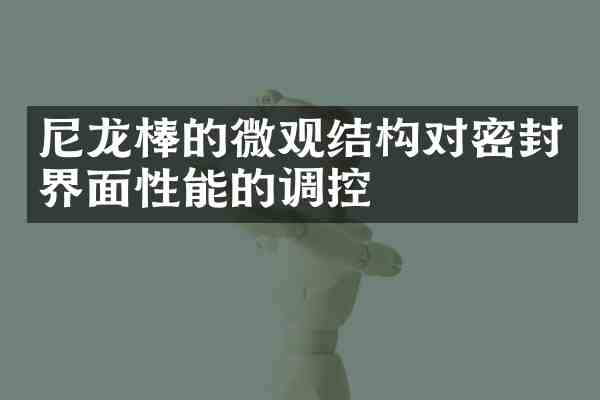 尼龙棒的微观结构对密封界面性能的调控