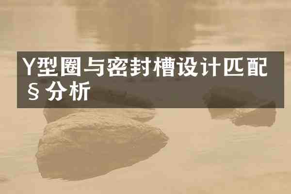 Y型圈与密封槽设计匹配性分析