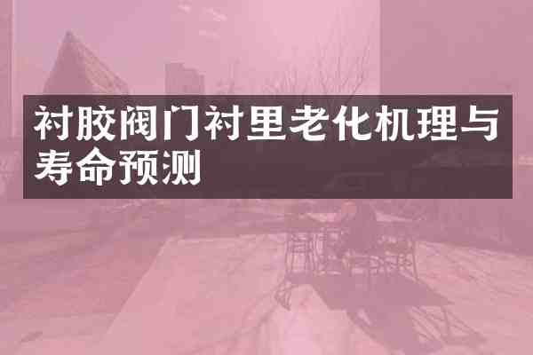 衬胶阀门衬里老化机理与寿命预测