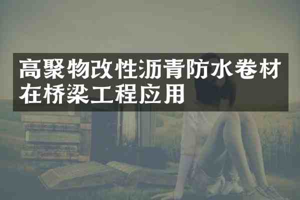 高聚物改性沥青防水卷材在桥梁工程应用