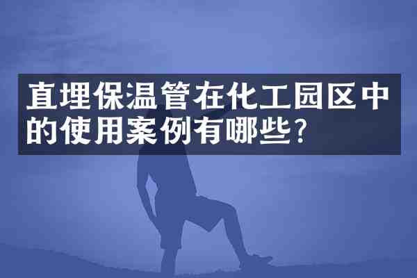 直埋保温管在化工园区中的使用案例有哪些?