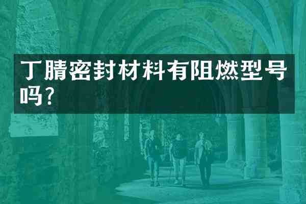 密封材料有阻燃型号吗?