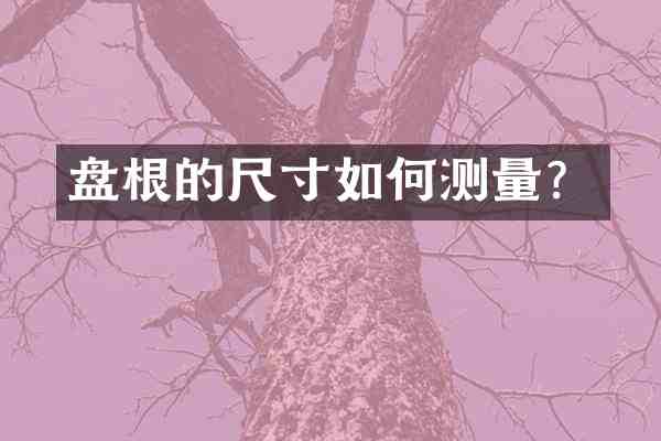 盘根的尺寸如何测量?