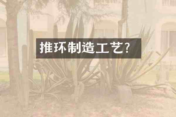 推环制造工艺?