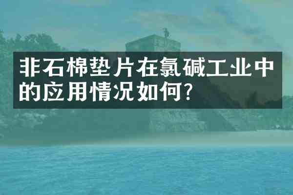 非石棉垫片在氯碱工业中的应用情况如何?