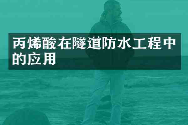 丙烯酸在隧道防水工程中的应用