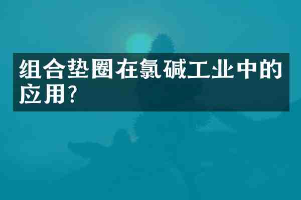 组合垫圈在氯碱工业中的应用？