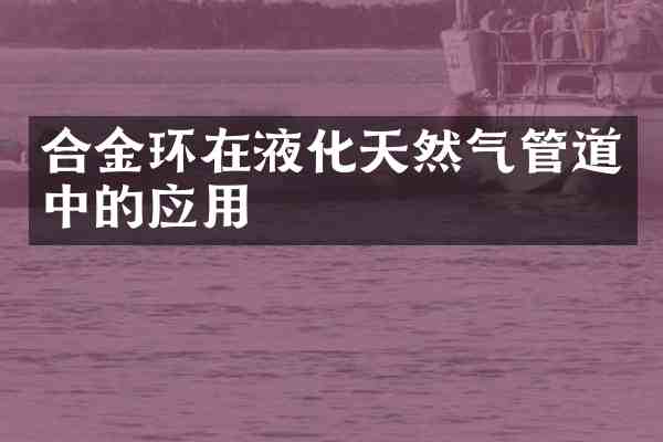 合金环在液化天然气管道中的应用