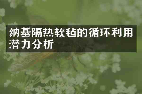 纳基隔热软毡的循环利用潜力分析