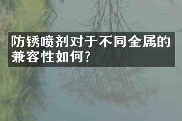 防锈喷剂对于不同金属的兼容性如何？