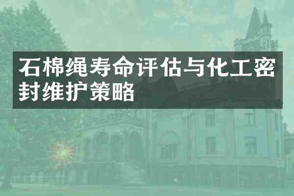 石棉绳寿命评估与化工密封维护策略