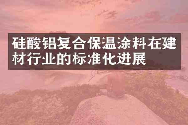 硅酸铝复合保温涂料在建材行业的标准化进展