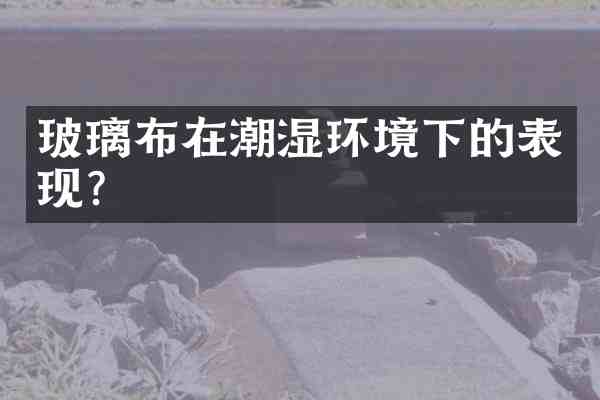 玻璃布在潮湿环境下的表现?