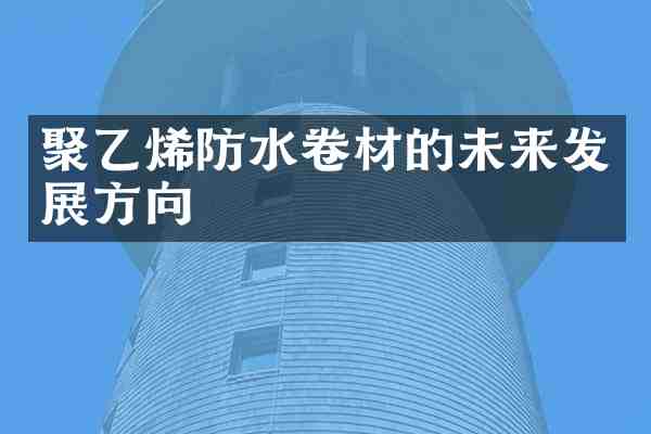 聚乙烯防水卷材的未来发展方向