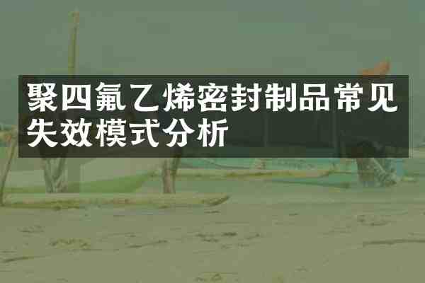 聚四氟乙烯密封制品常见失效模式分析