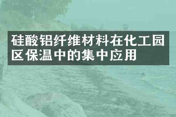 硅酸铝纤维材料在化工园区保温中的集中应用
