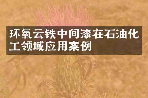 环氧云铁中间漆在石油化工领域应用案例