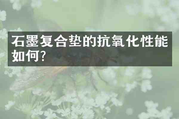 石墨复合垫的抗氧化性能如何?