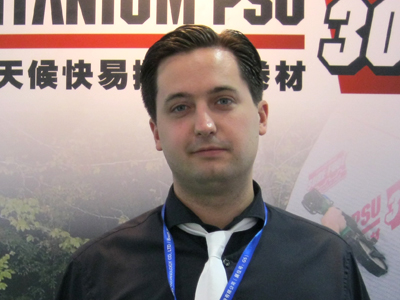 青岛诺维亚聚合物有限公司副总经理 Alex 