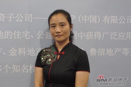 永得宁(中国)有限公司市场经理 张照然