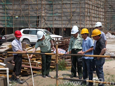 徐州市消防支队对全市在建工程开展消防安全专项检查