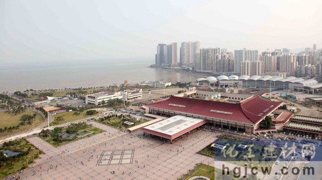 拱北口岸全景图